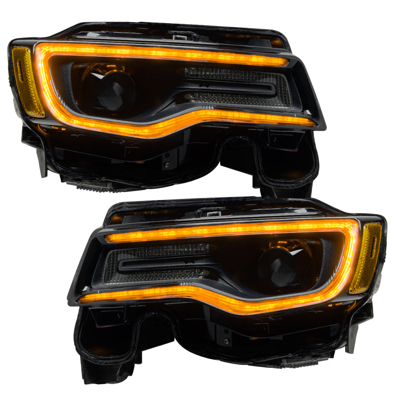 Oracle 1421 Jeep Grand Cherokee Dynamic Headlight DRL Upgrade Kit ColorSHIFT Dynamic