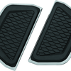 Kuryakyn Hex Passenger Board Inserts Chrome