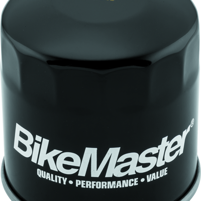 BikeMaster BMW BM-163 Oil Filter - Black