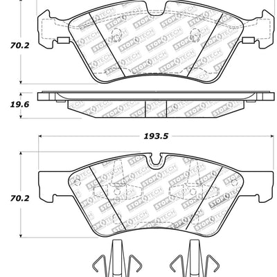 StopTech Performance Brake Pads