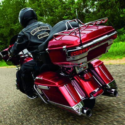 Kuryakyn Tri-Line Accent For Rear Tour-Pak Light Chrome