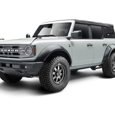 Bushwacker 2021+ Ford Bronco 4-Door Extend-A-Flares 4pc - Black