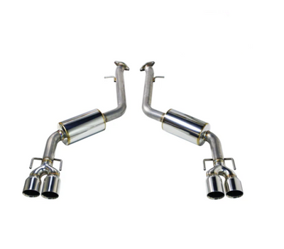 REMARK 17-20 Lexus IS200/300/350 Axle Back Exhaust - Stainless Double Wall Tip (Muffler Version)