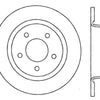 StopTech 04-10 Mazda3 Drilled Right Rear Rotor