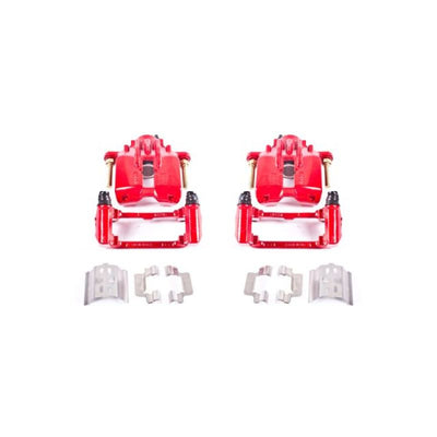 Power Stop 04-05 Cadillac XLR Rear Red Calipers w/Brackets - Pair