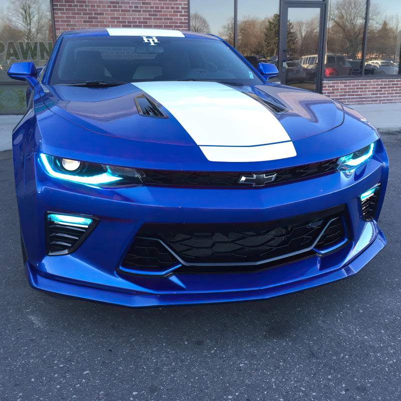 Oracle 16-18 Chevy Camaro RGB+W Headlight DRL Kit - ColorSHIFT w/ Simple Controller