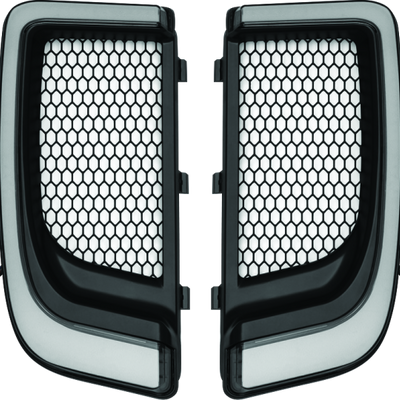 Kuryakyn Tracer Lower Fairing Grill Black