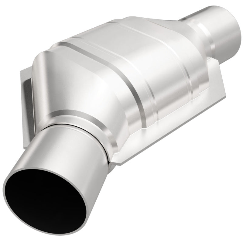 MagnaFlow Universal Catalytic Converter 2.50inch Angled Inlet FED