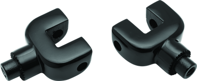 Kuryakyn Splined Passenger Peg Adapter Indian Black