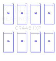 King Engine Bearings Mitsubishi 4G63/4G64 6 Bolt 1st Gen DSM Performance Rod Bearing Set - Size STDX