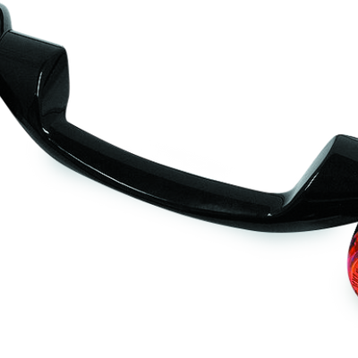 Bikers Choice 91-08 Touring 86-17 FLST Narrow Black Rear Turn Signal Bar Kit W/Amber Lens