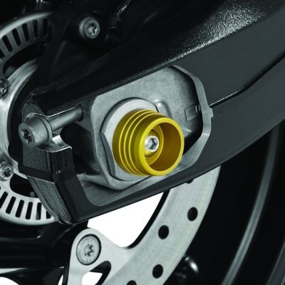Kuryakyn Lodestar Rear Axle Slider Gold