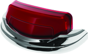 Kuryakyn Tracer Rear Fender Tip Light Chrome Red Lens