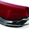 Kuryakyn Tracer Rear Fender Tip Light Chrome Red Lens
