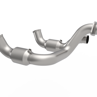 Kooks 20-22 Ford F250 7.3L V8 / Ford F350 7.3L V8 3in SS High Output Green Catted Connecting Pipes