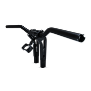 Performance Machine Digital Gauge Relocation Kit Softail - Black Ops