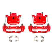 Power Stop 01-05 Chrysler Sebring Front Red Calipers w/Brackets - Pair