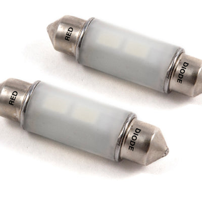 Diode Dynamics 39mm HP6 LED Bulb LED - Red (Pair)