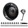 DKM Clutch 2.0 VW/Audi A3 TSI 8 Bolt Motor MS Twin Disc Clutch w/Steel Flywheel (660 ft/lbs Torque)