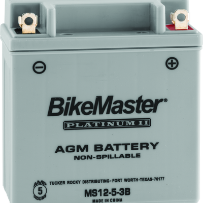 BikeMaster AGM Battery - MS12-5-3B
