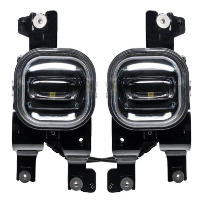 Oracle 08-10 Ford Superduty High Powered LED Fog (Pair) - 6000K