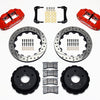 Wilwood Narrow Superlite 4R Rear Kit 12.88in Drilled Red 98-02 Camaro/Firebird