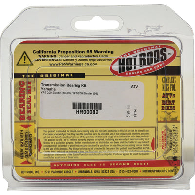 Hot Rods 88-06 Yamaha YFS 200 Blaster 200cc Transmission Bearing Kit