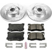 Power Stop 15-16 Hyundai Genesis Front Z23 Evolution Sport Brake Kit