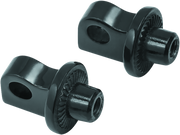 Kuryakyn Splined Peg Adapter Harley-Davidson Male Mount Black