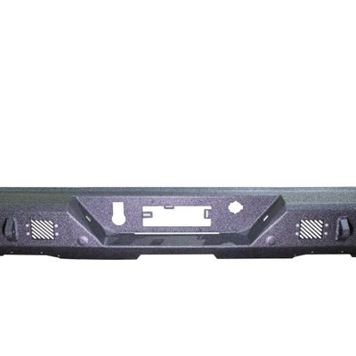 Fishbone Offroad 19-22 Chevy Silverado 1500 Rockfish Rear Bumper - Black Texture