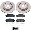 Power Stop 20-22 Toyota Highlander Front Z17 Coated Brake Kit