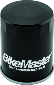 BikeMaster Victory BM-198 Oil Filter - Black