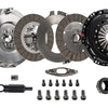 DKM Clutch BMW E9X 335i MS Organic Twin Disc Clutch Kit w/Flywheel (660 ft/lbs Torque)