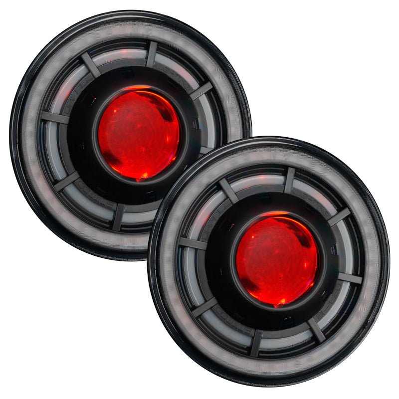 Oracle Oculus 7in ColorSHIFT Bi-LED Projector Headlights for Jeep Wrangler JK