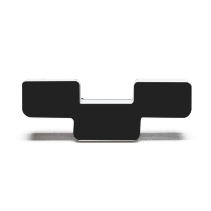 ORACLE Lighting Universal Illuminated LED Letter Badges - Matte Blk Surface Finish - Y