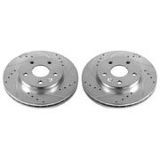 Power Stop 11-16 Buick LaCrosse Front Evolution Drilled & Slotted Rotors - Pair
