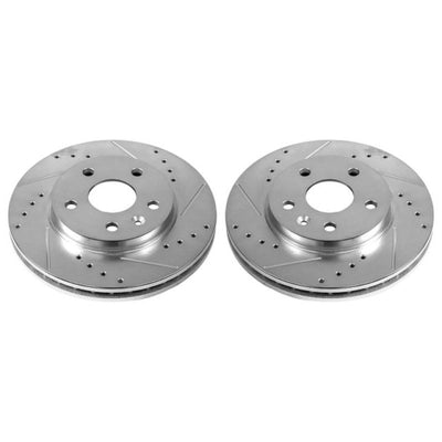 Power Stop 11-16 Buick LaCrosse Front Evolution Drilled & Slotted Rotors - Pair