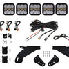 Diode Dynamics 21-22 Ford F-150 SS5 Grille CrossLink Lightbar KitSport - White Combo