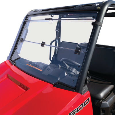 QuadBoss 17-21 Polaris Ranger 500 Windbreak Folding Windshield