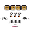 Diode Dynamics SS5 Sport Universal CrossLink 4-Pod Lightbar - Yellow Combo