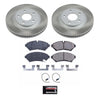 Power Stop 98-02 Cadillac Seville Front Semi-Coated Rotor Kit