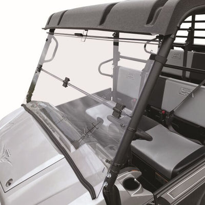 QuadBoss 16-22 Kawasaki KAF820 Mule Pro-DX Windbreak Folding Windshield