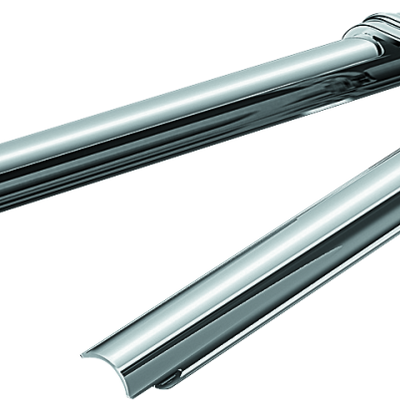 Kuryakyn Downtube Covers 00-06 Softail Chrome