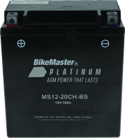 BikeMaster AGM Battery - MS12-20CH-BS
