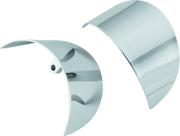 Bikers Choice 86-17 FLH FLT FLST FXRT Chrome Turn Signal Visor Replaces H-D 67737-88T Pr