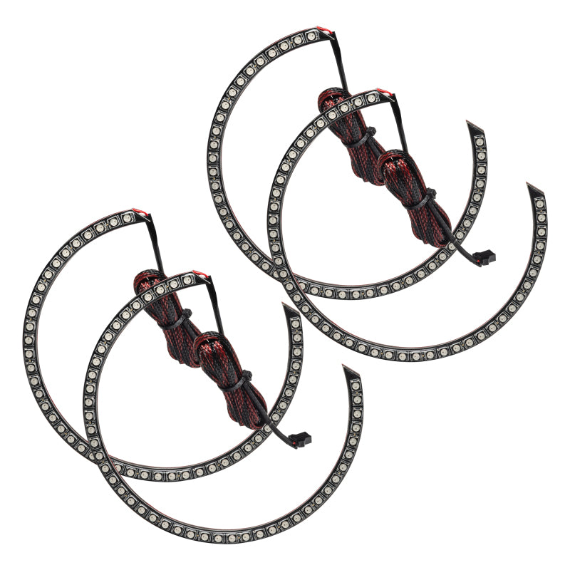 Oracle 15-21 Dodge Challenger Dynamic Surface Mount Headlight Halo Kit - - Dynamic