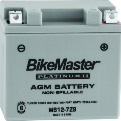 BikeMaster AGM Battery - MS12-7ZS