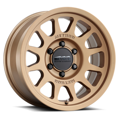 Method MR703 Bead Grip HD 18x9 +40mm Offset 6x5.5 95.25mm CB Method Bronze Wheel