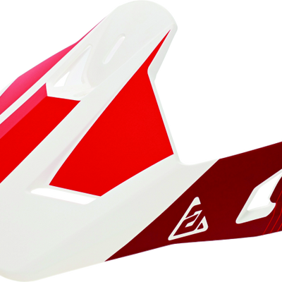 Answer AR1 V2 Bold Visor - Red/White