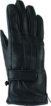Kuryakyn Leather By River Road Taos Cold Weather Gloves Black Womens - Large